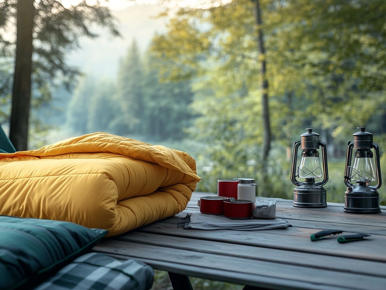 How Can One Choose the Right Camping Accessories for Their Needs?