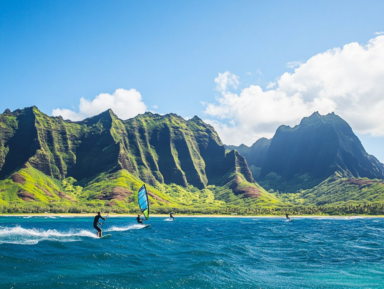 Windsurfing in Hawaii - an exhilarating experience