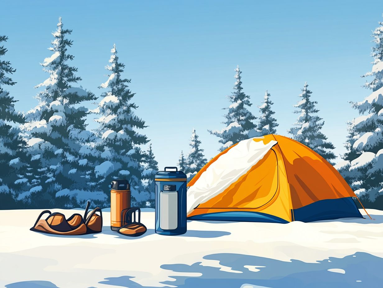 How Can One Stay Safe While Winter Camping?