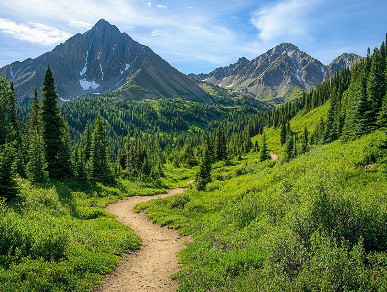 What are the best hiking trails in Colorado?