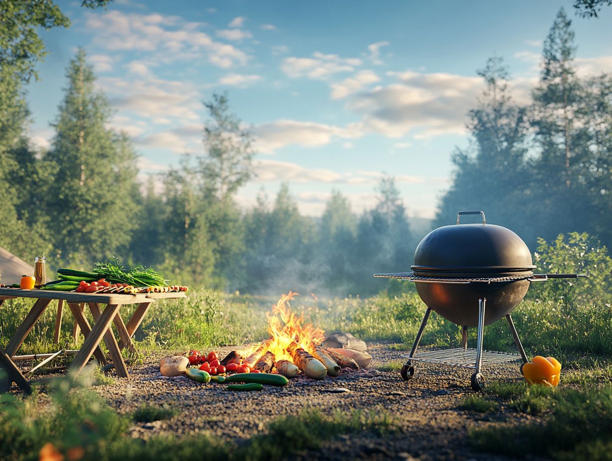 Delicious camping meals suitable for special diets.