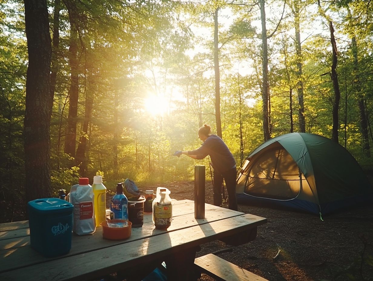 Camping gear maintenance tips