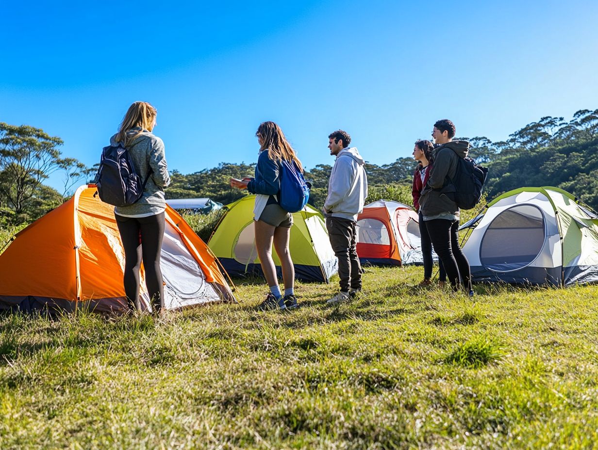 Calculating the Right Tent Size for Your Group