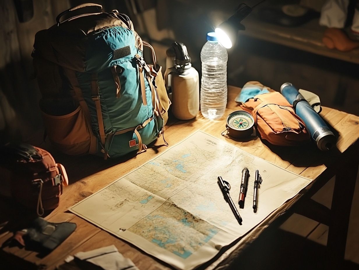 Custom Hiking Gear Checklist