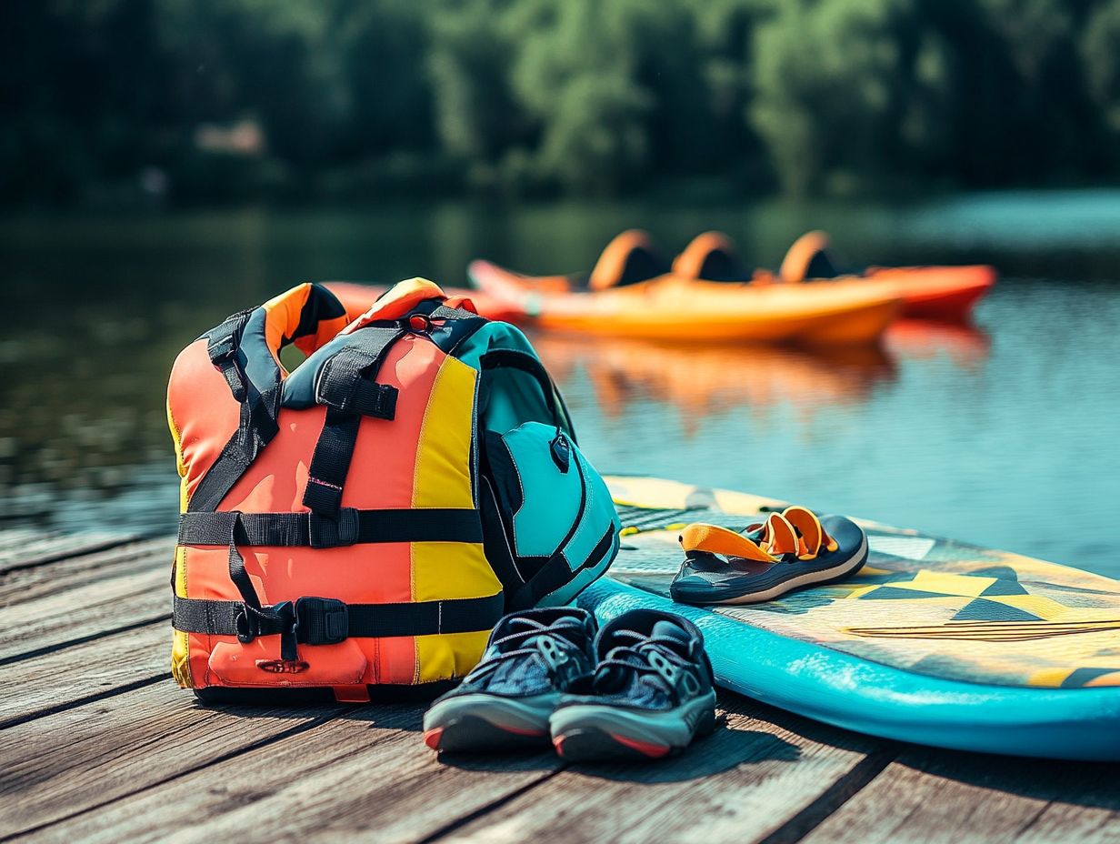 Key Takeaways: Essential safety gear for water sports