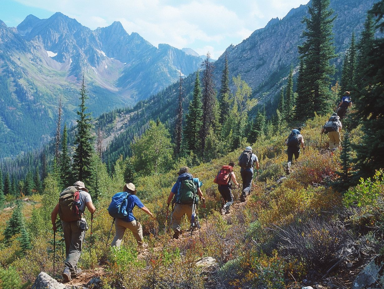 Being Considerate of Other Hikers