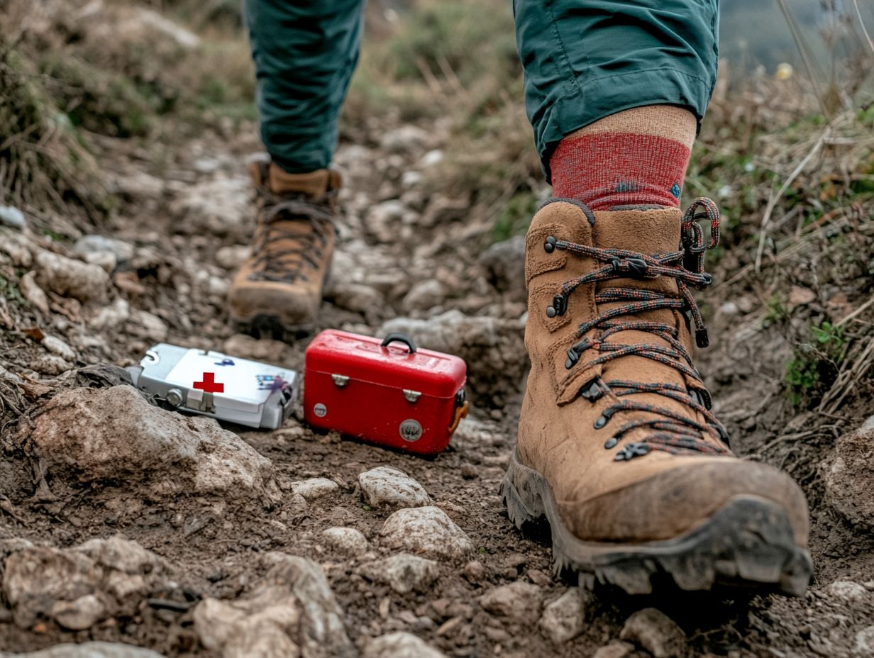 Pre-Hike Foot Care