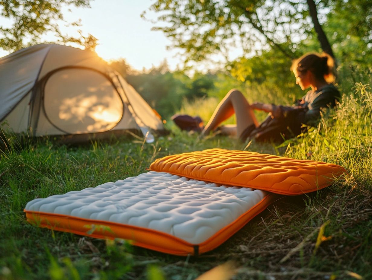 Example of Durable Camping Mattress Material