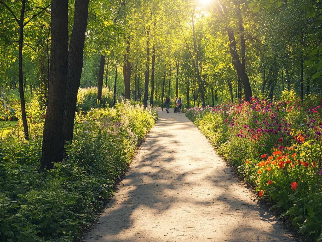 Illustration of Frequently Asked Questions on Hiking and Walking