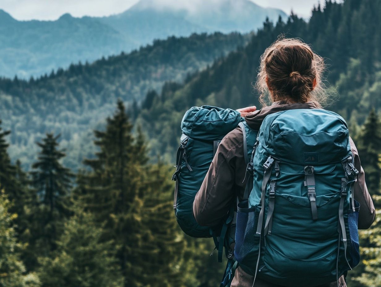 What are the most important factors to consider when choosing a backpack for hiking?