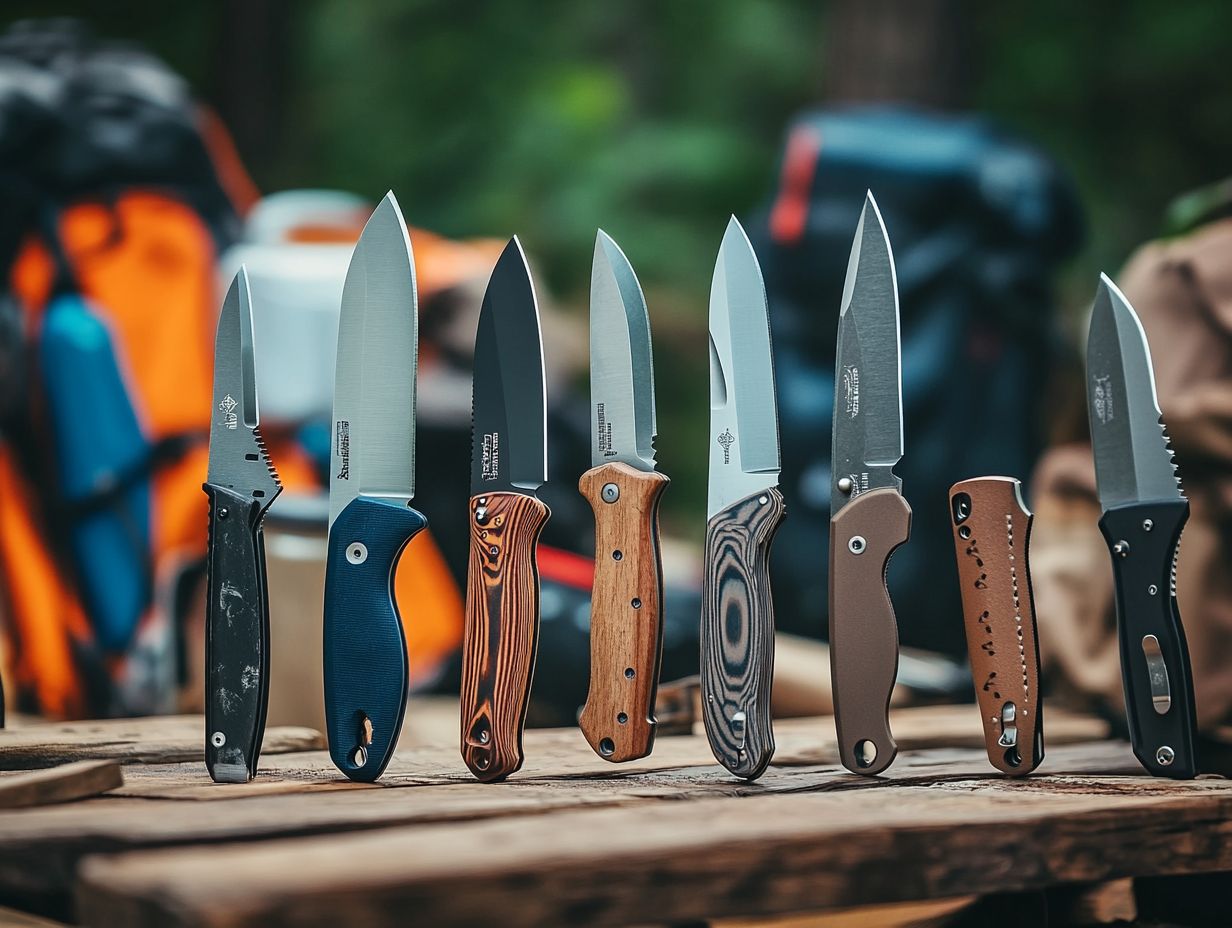 A guide to choosing the right camping knife