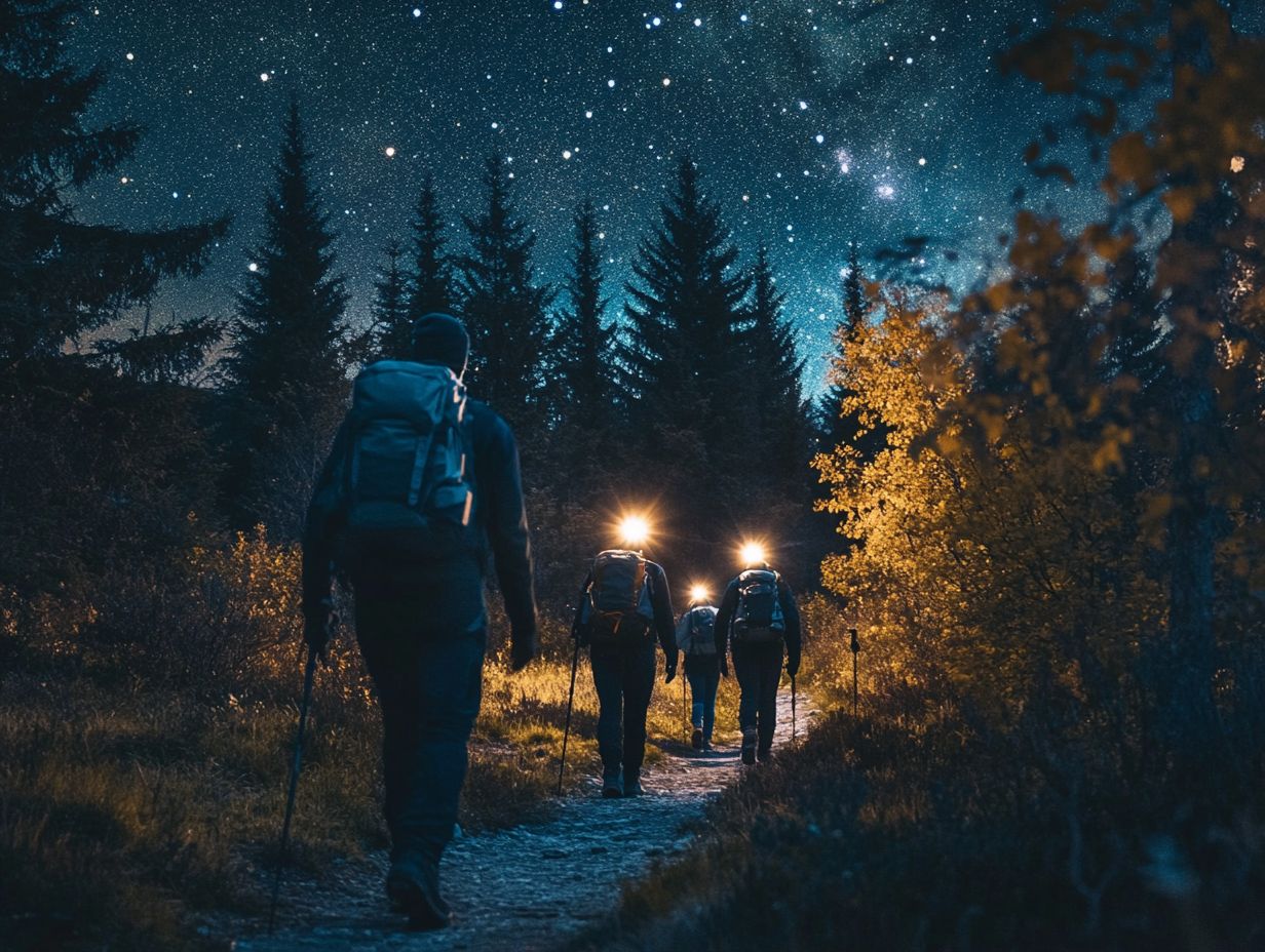 Preparing for a Night Hike