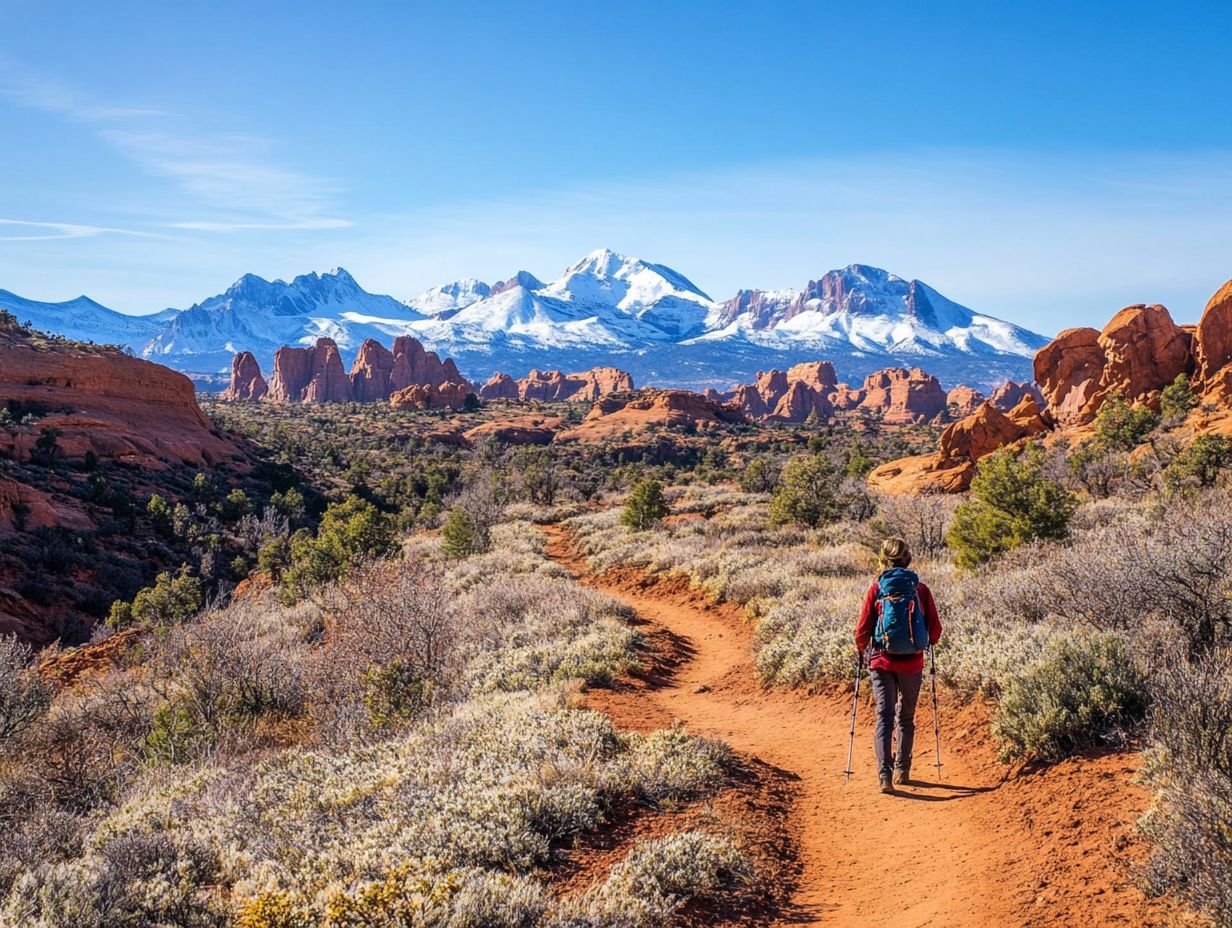 What are the top hiking trails in Utah?