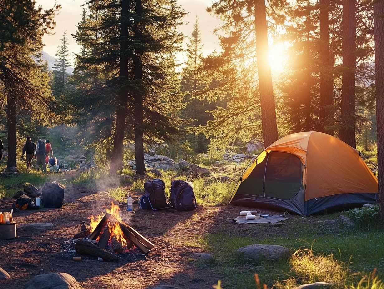 Experience the joy of camping!