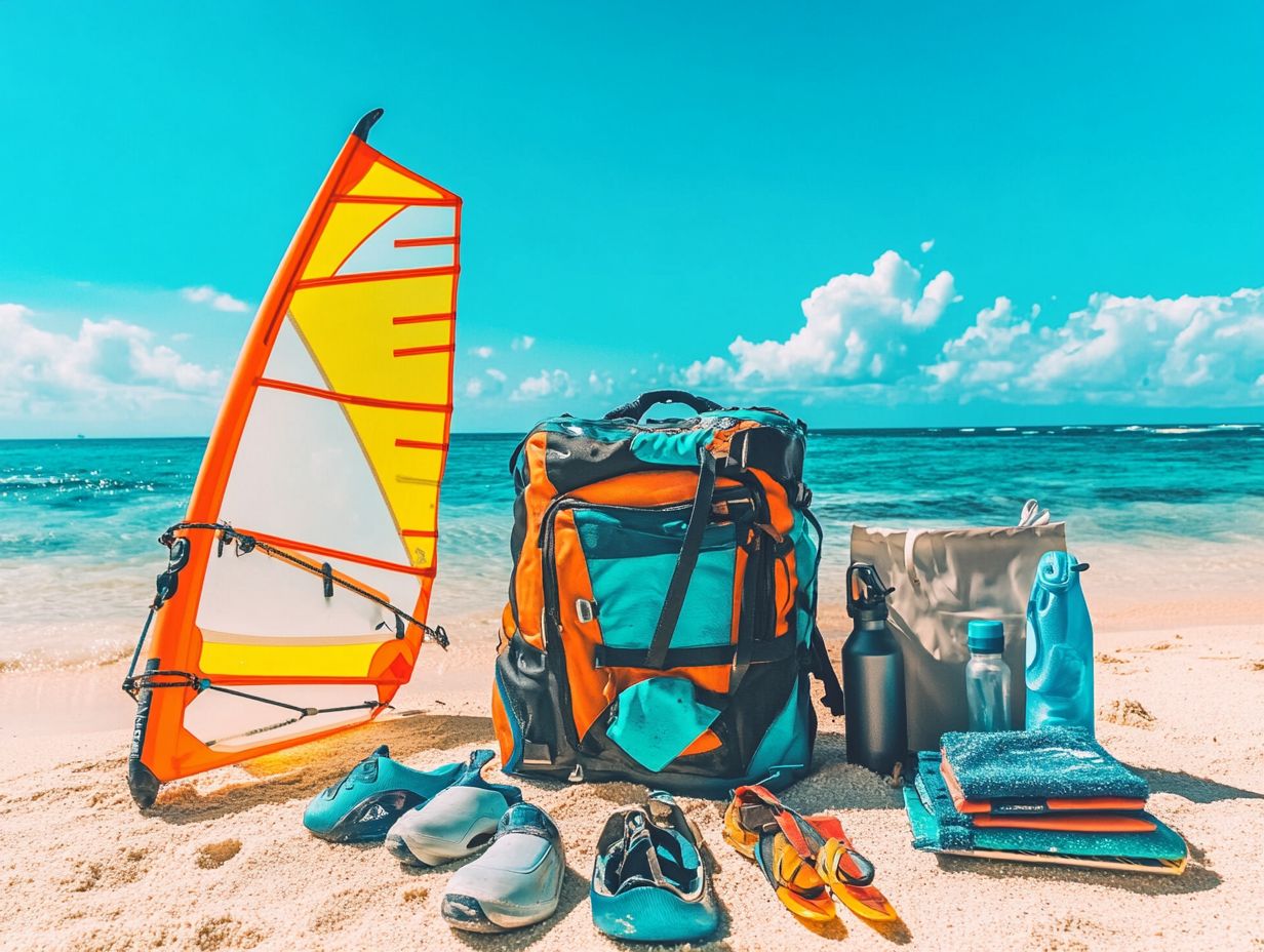 Essential Items for Windsurfing