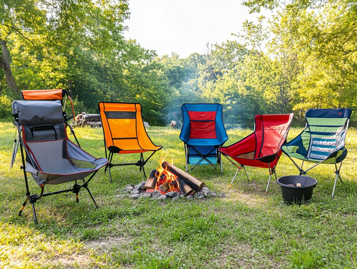 Therm-a-Rest Uno Chair for camping