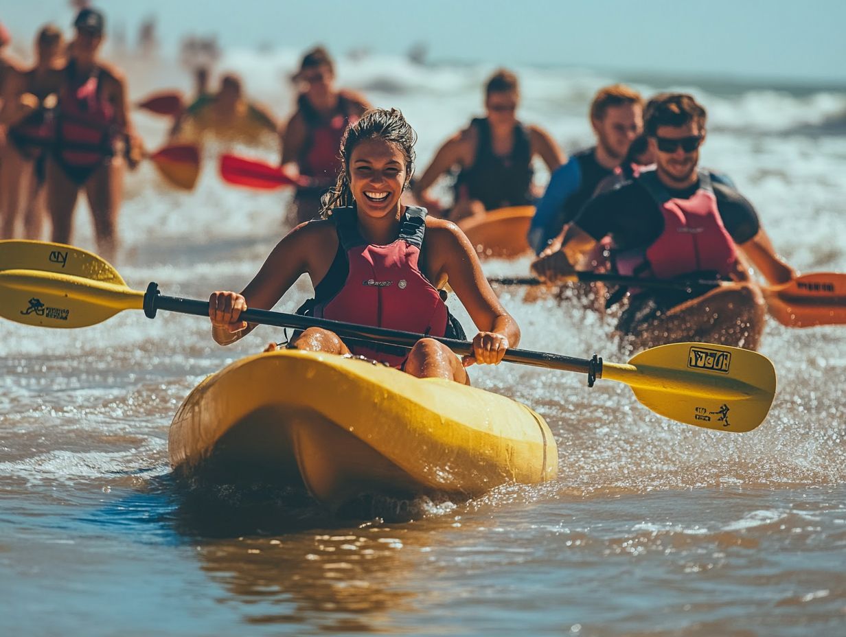 Effective communication and mutual respect in water sports