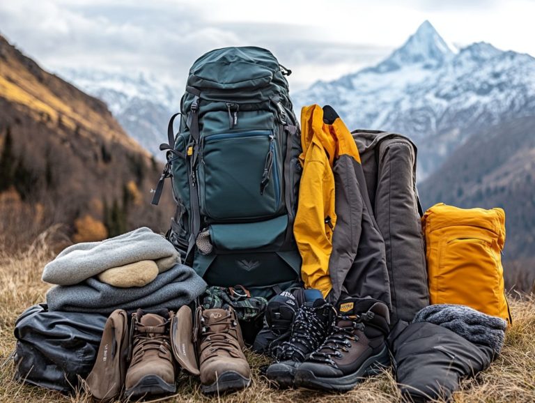 10 Quick Tips for Packing Outdoor Clothing