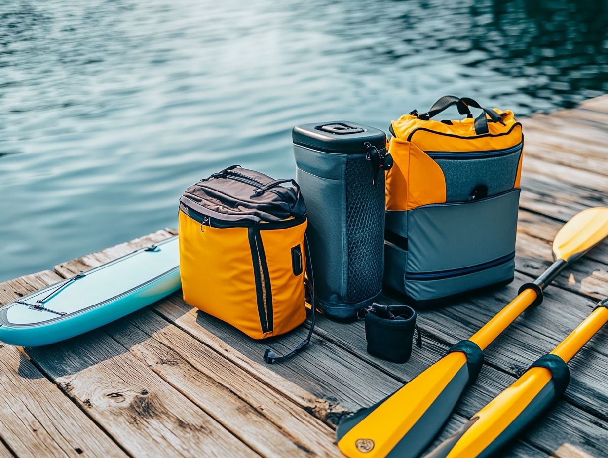 Five best accessories for paddleboarding