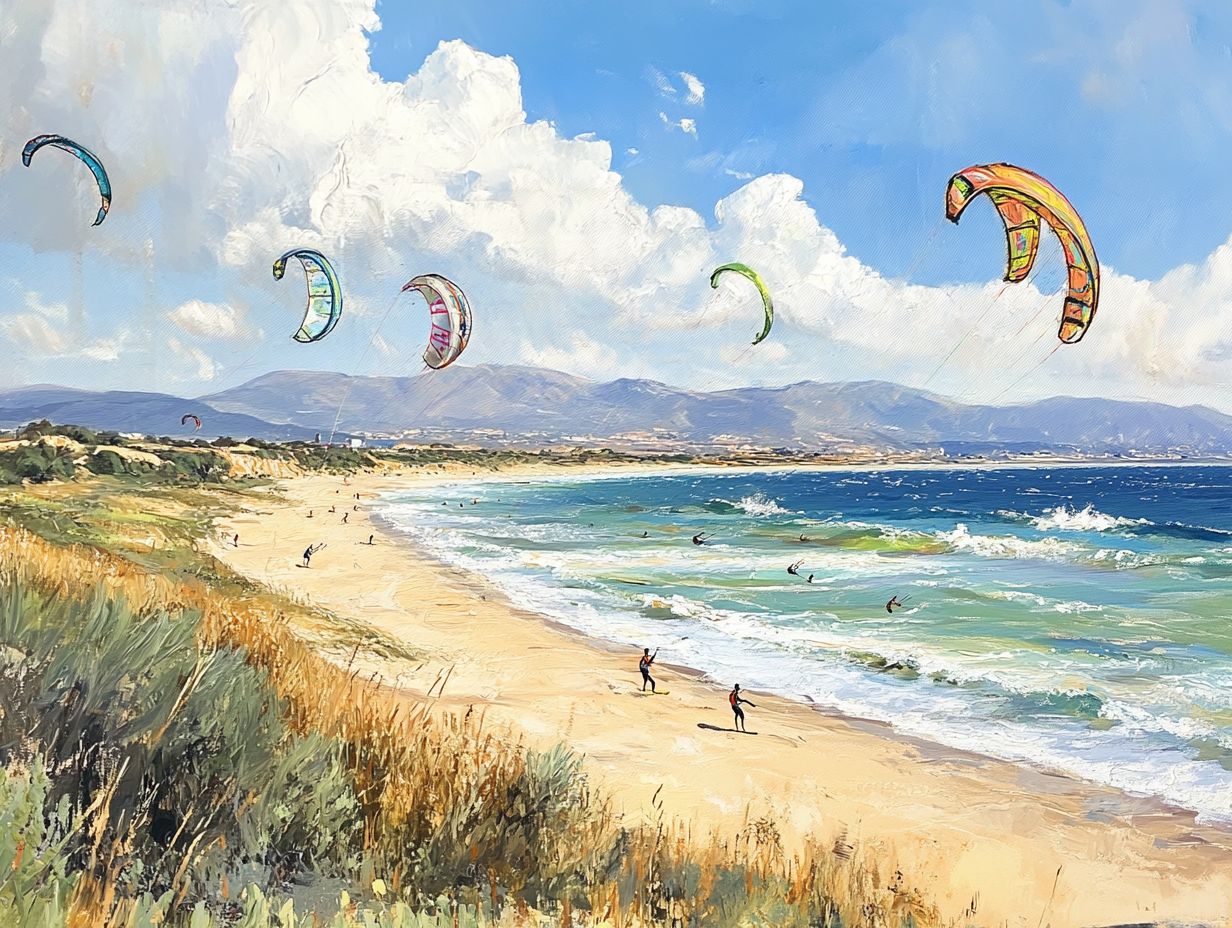 Image illustrating Frequently Asked Questions about kitesurfing.