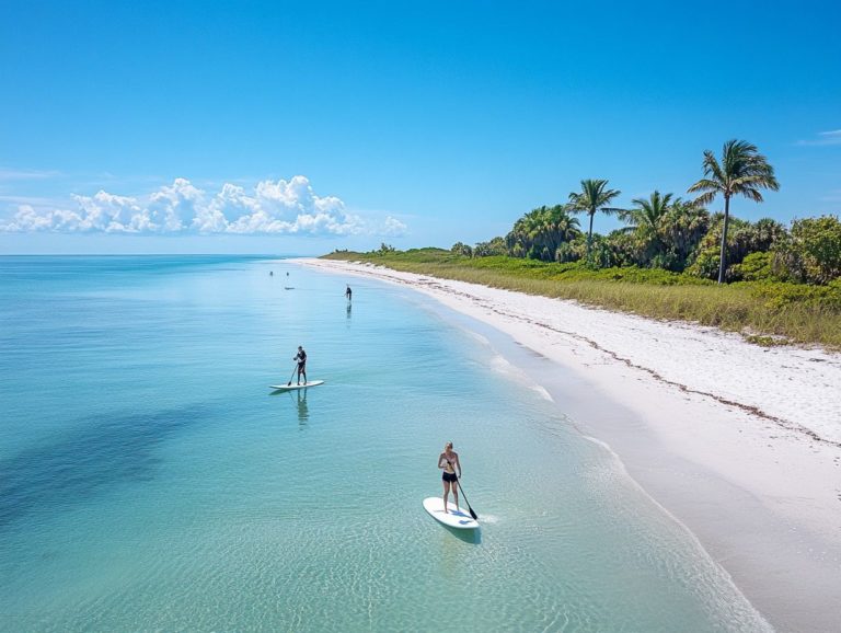 5 Best Beaches for Paddleboarding in Florida