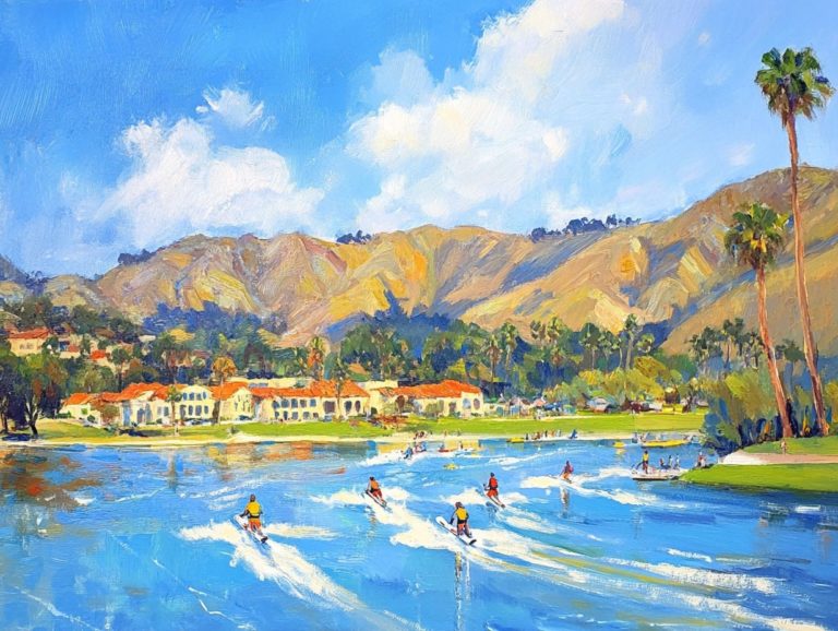 5 Best Locations for Water Skiing in California