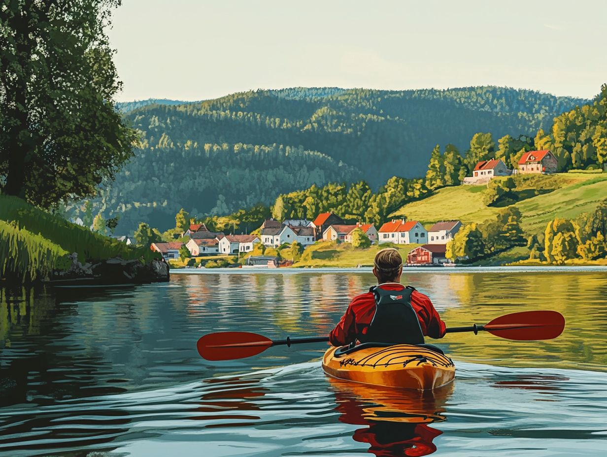 Scenic Kayaking Spot in the UK