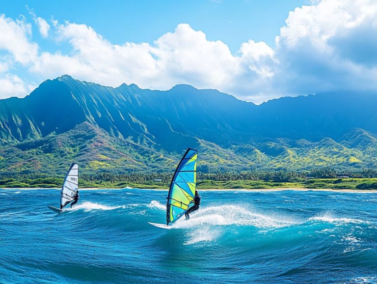 5 Best Spots for Windsurfing in Hawaii