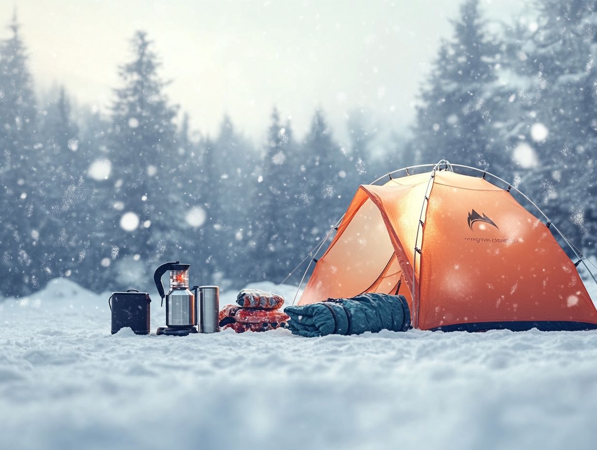 What Are the Safety Precautions to Take When Winter Camping?