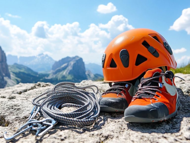 5 Essential Items for Climbing Safety