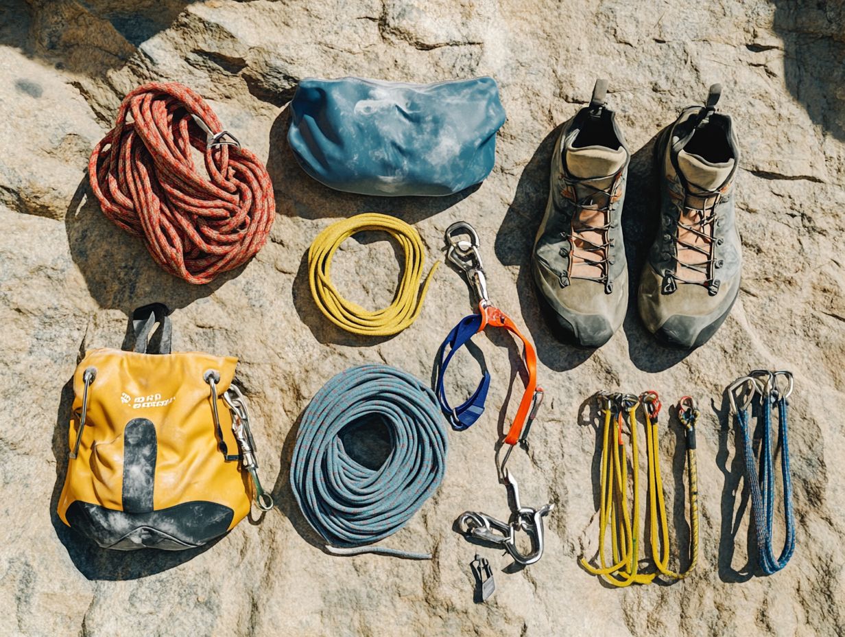 How Can Proper Accessories Enhance Rock Climbing Performance?