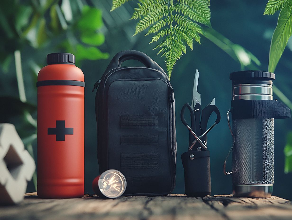 How Can One Prepare for Survival Situations While Camping?