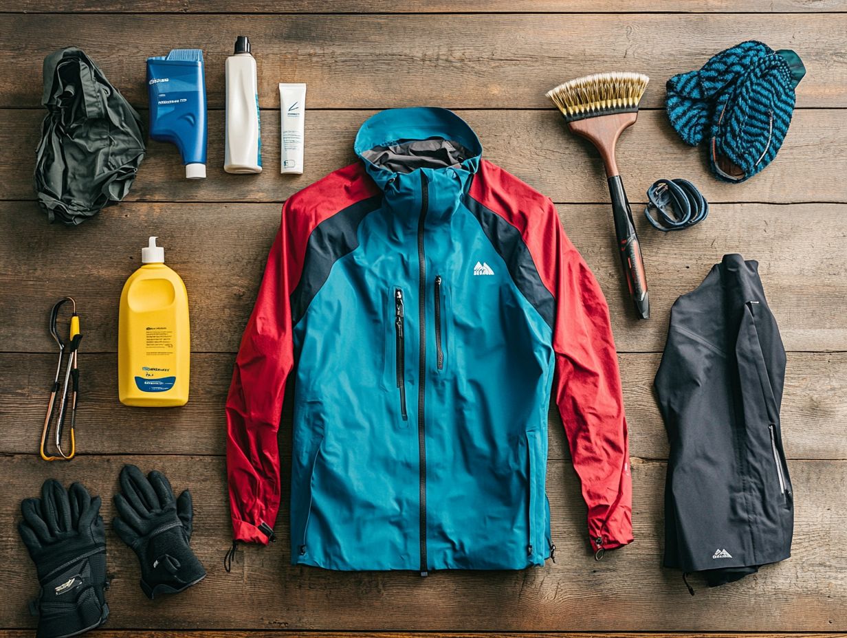 Avoid Using Fabric Softeners - Image depicting outdoor clothing care