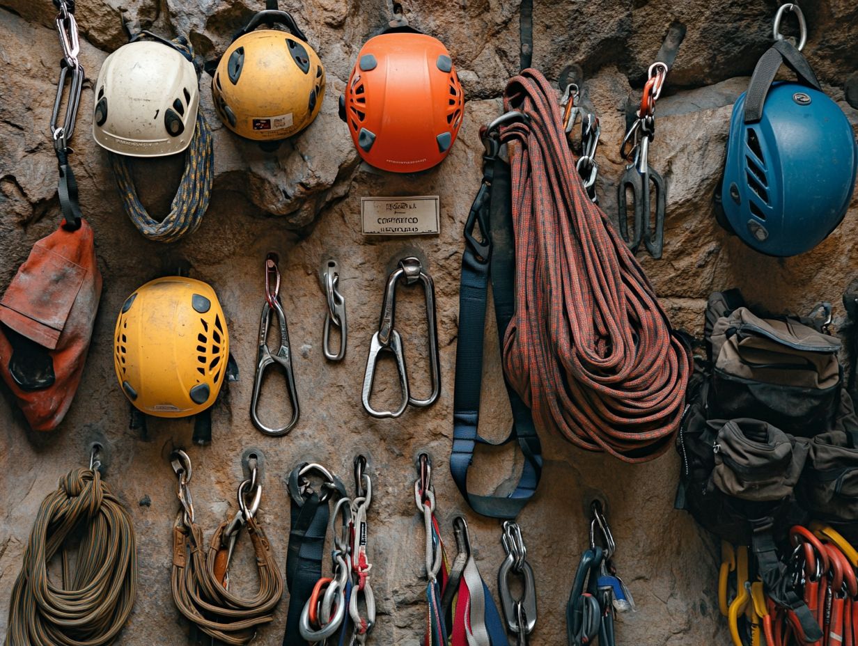 Visual guide to climbing gear certifications