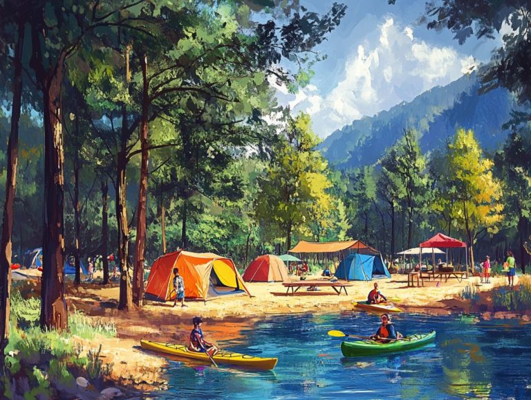 Best Campsites for Water Sports Activities