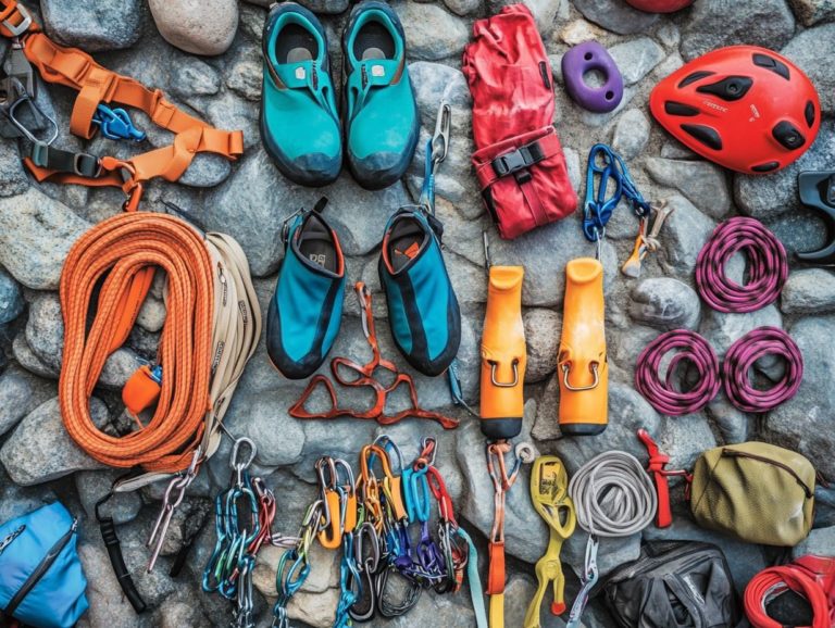 Best Climbing Gear for Wall Climbers