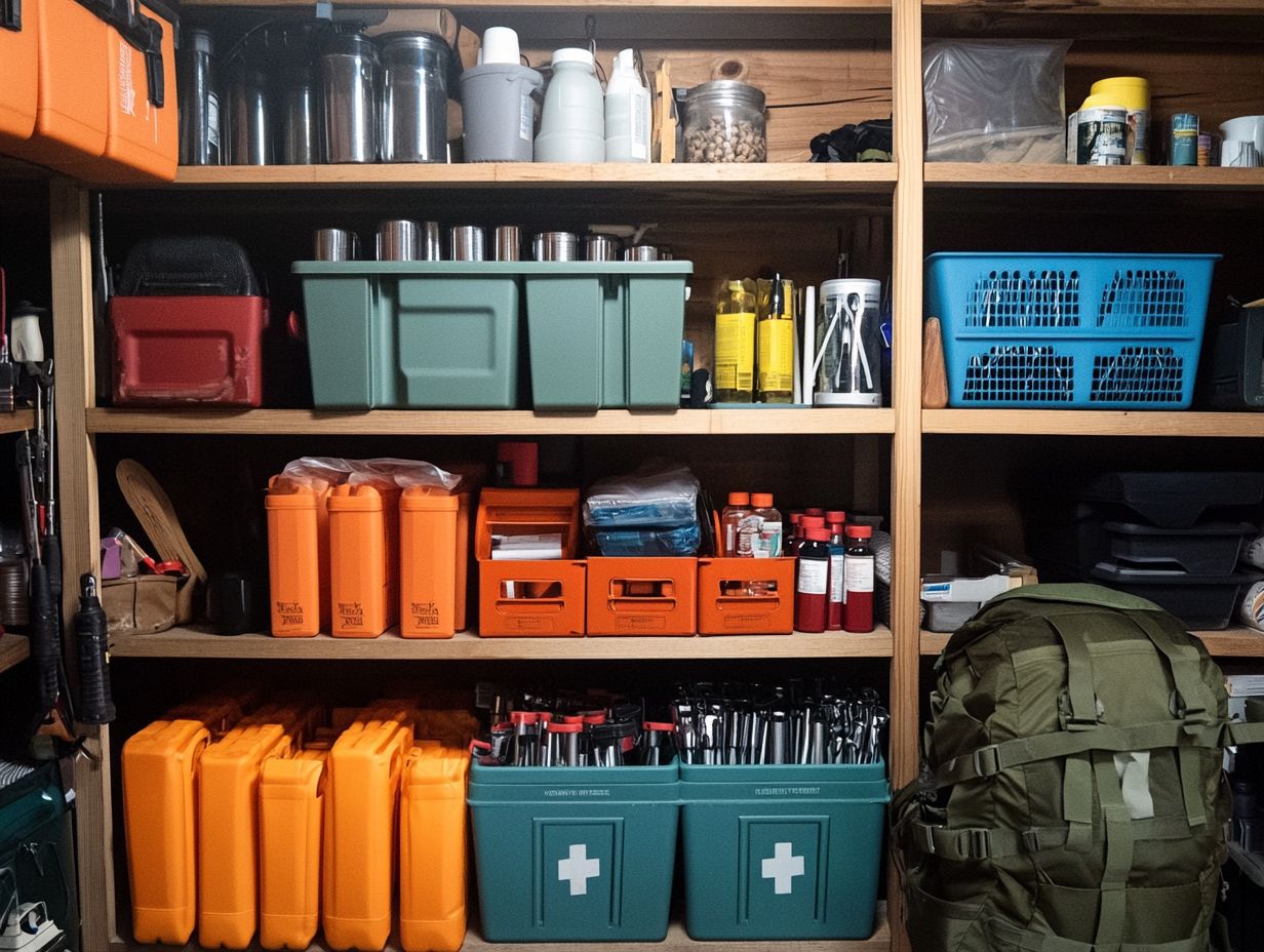 Tips for Storing Survival Gear