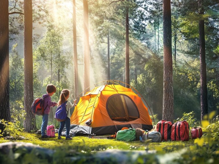 Camping with Kids: Gear and Tips