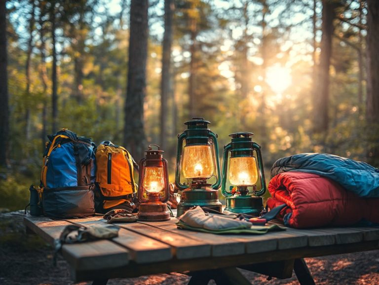 Choosing the Best Camping Lanterns: Top Picks