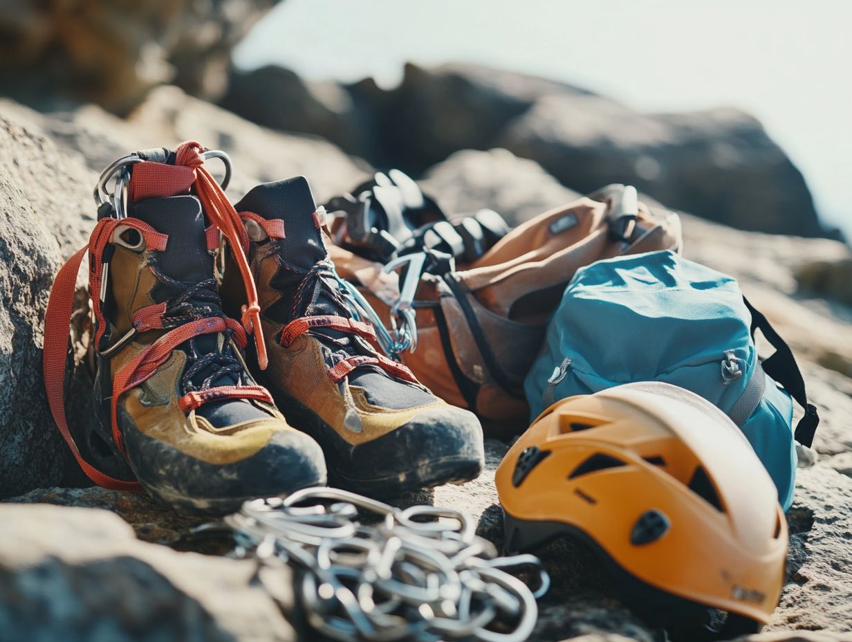 Climbing shoes for beginners