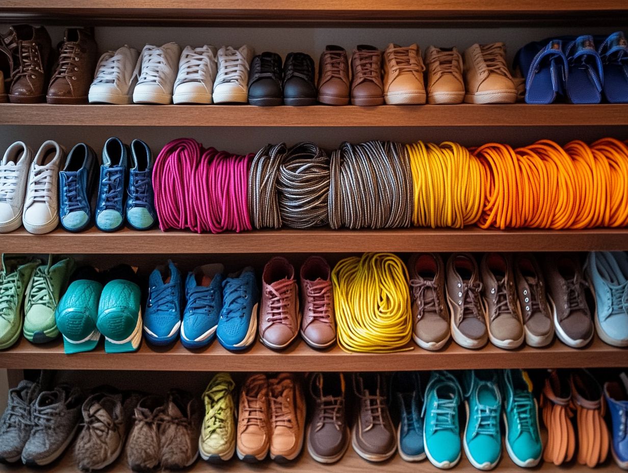 Image showing various types of footwear accessories