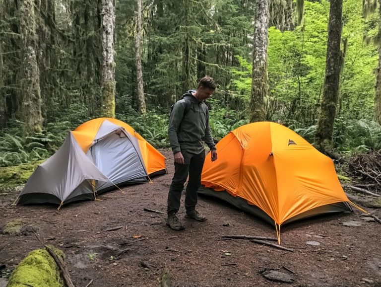 Choosing the Right Tent for Backpacking