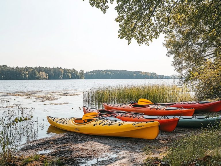 Choosing the Right Type of Kayak for Your Needs