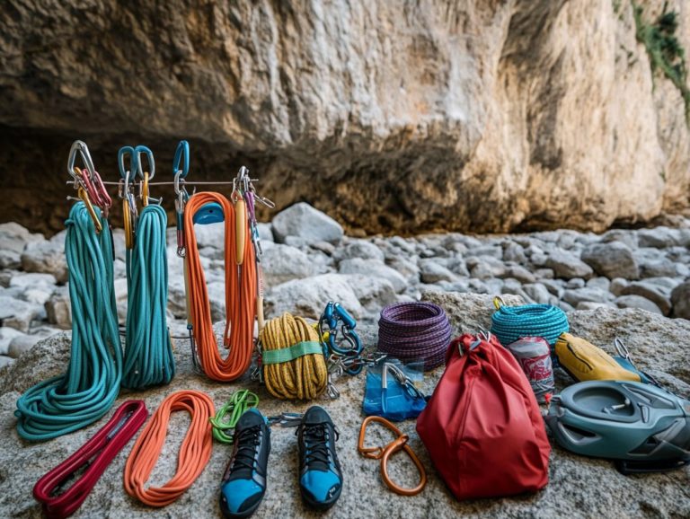 Essential Climbing Gear for Sport Climbers