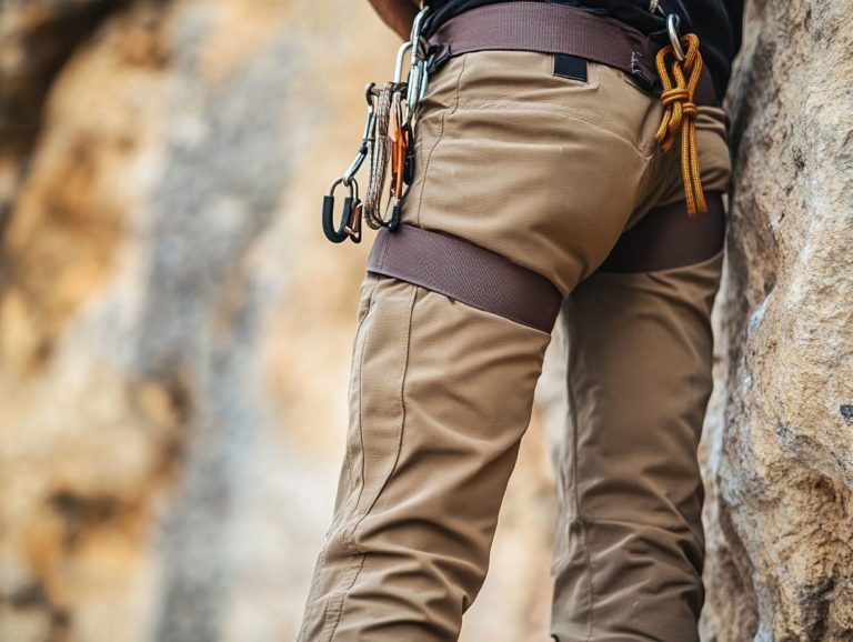 Essential Features of Climbing Pants