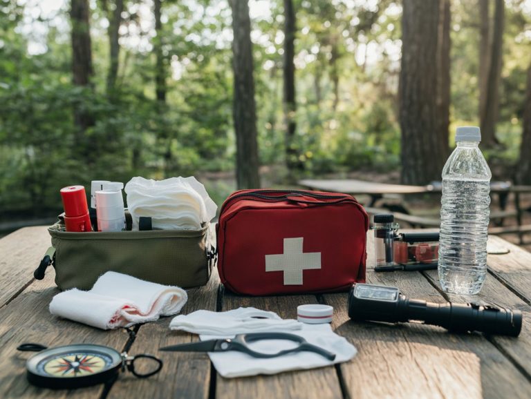 Essential First Aid Gear for Camping