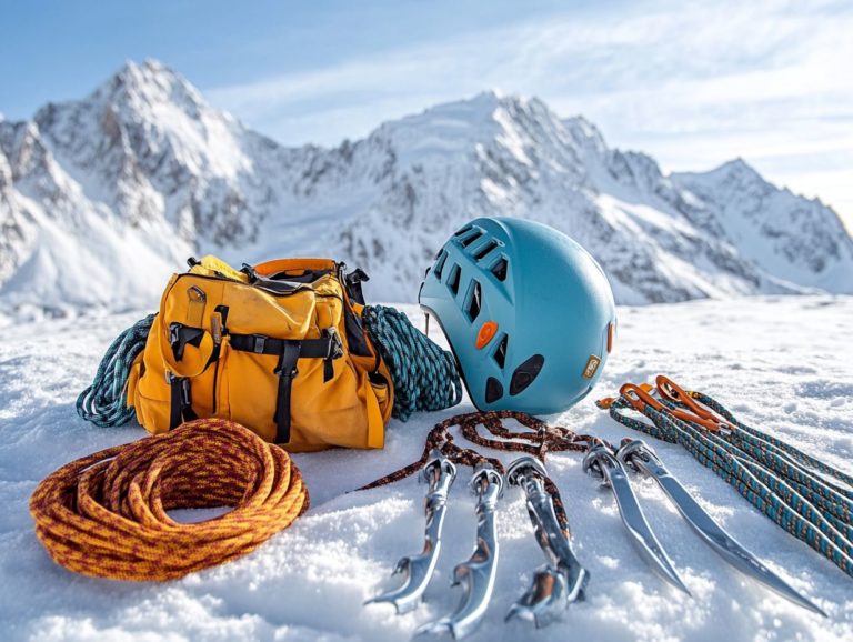 Essential Gear for Ice Climbing Adventures