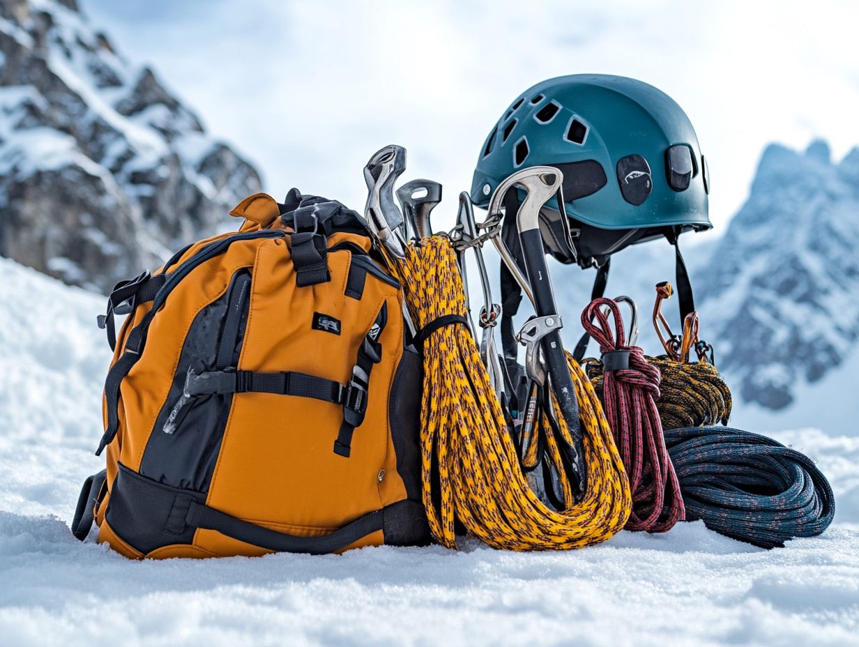 An overview of essential gear for ice climbing adventures