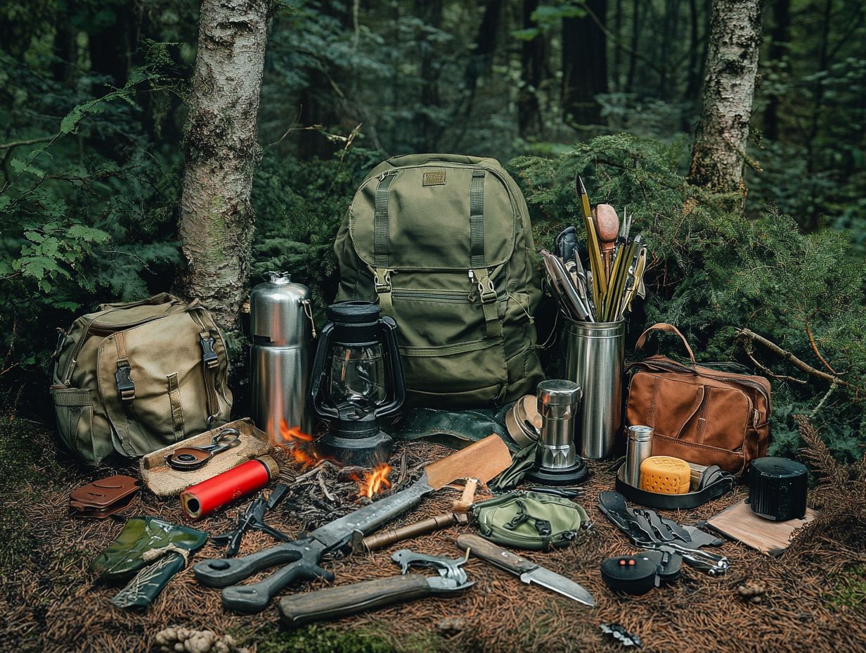 Essential Food and Water Gear for Survival