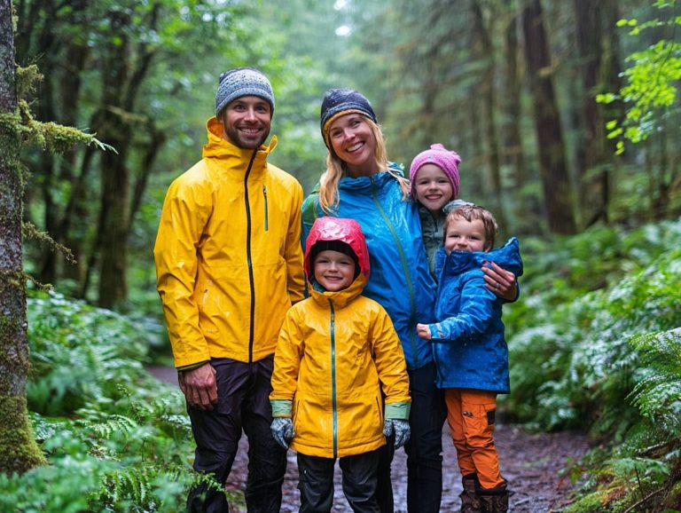 Essential Outdoor Clothing for Family Camping